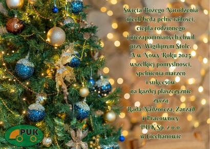 Życzenia Świąteczne i Noworoczne 2024